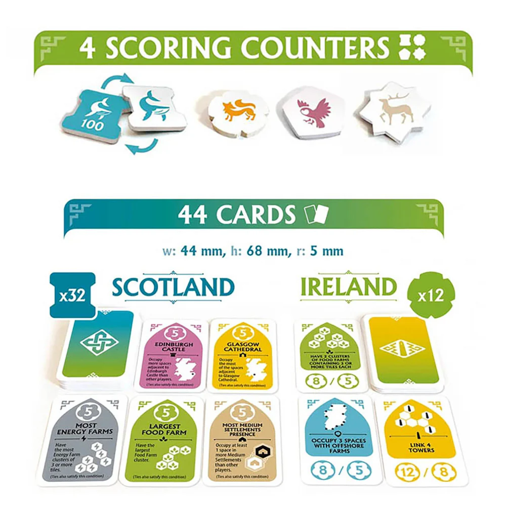 Mighty Boards: Rebirth Double-Sided Tile Laying Board Game - Image 4