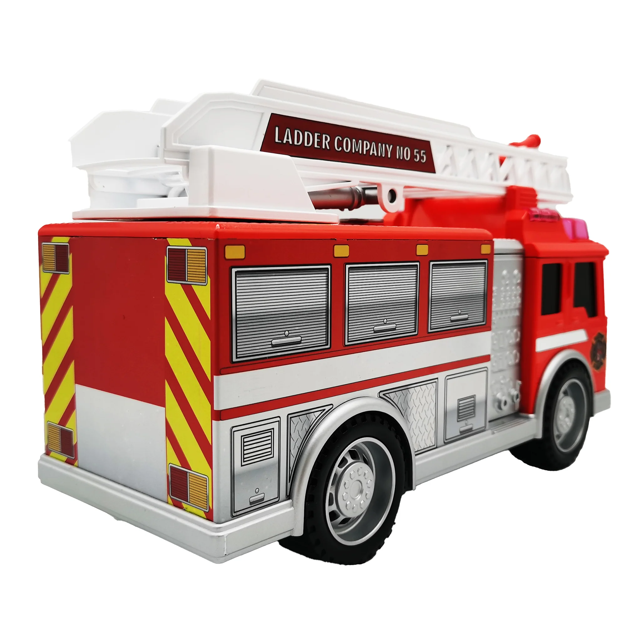 Mighty Wheels Mighty 10" Fire Truck with Sounds, Lights & Water Action - Image 4