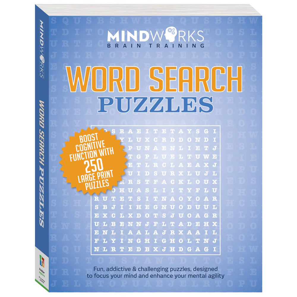 Mindworks Word Search Puzzles: 250 Challenges for Adults