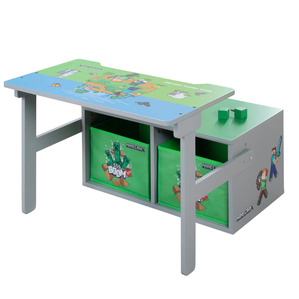 Minecraft 2-In-1 Convertible Bench & Table - Magical Furniture Transformation - Image 6