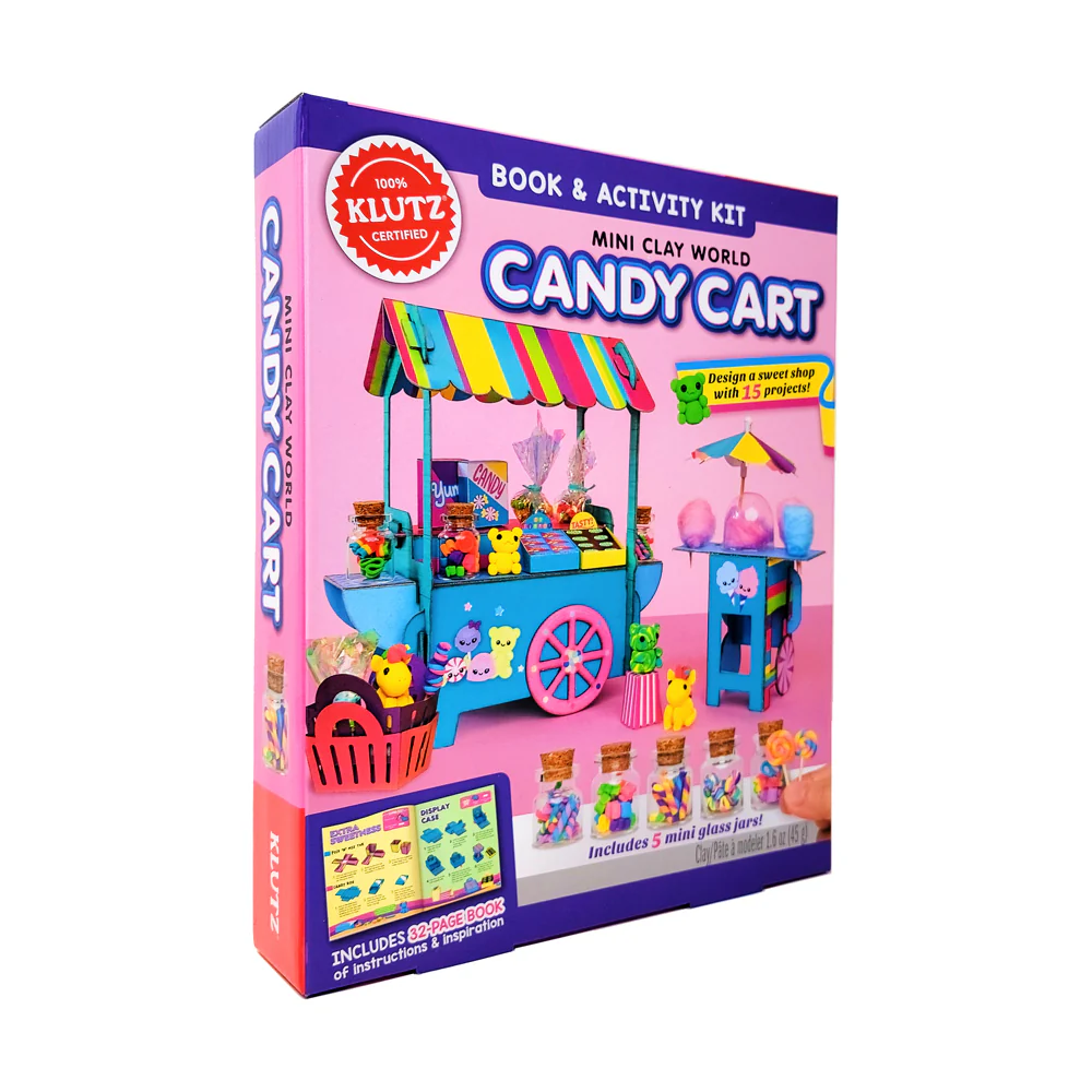 Klutz Mini Clay World Candy Cart Creative Clay Kit - Image 2