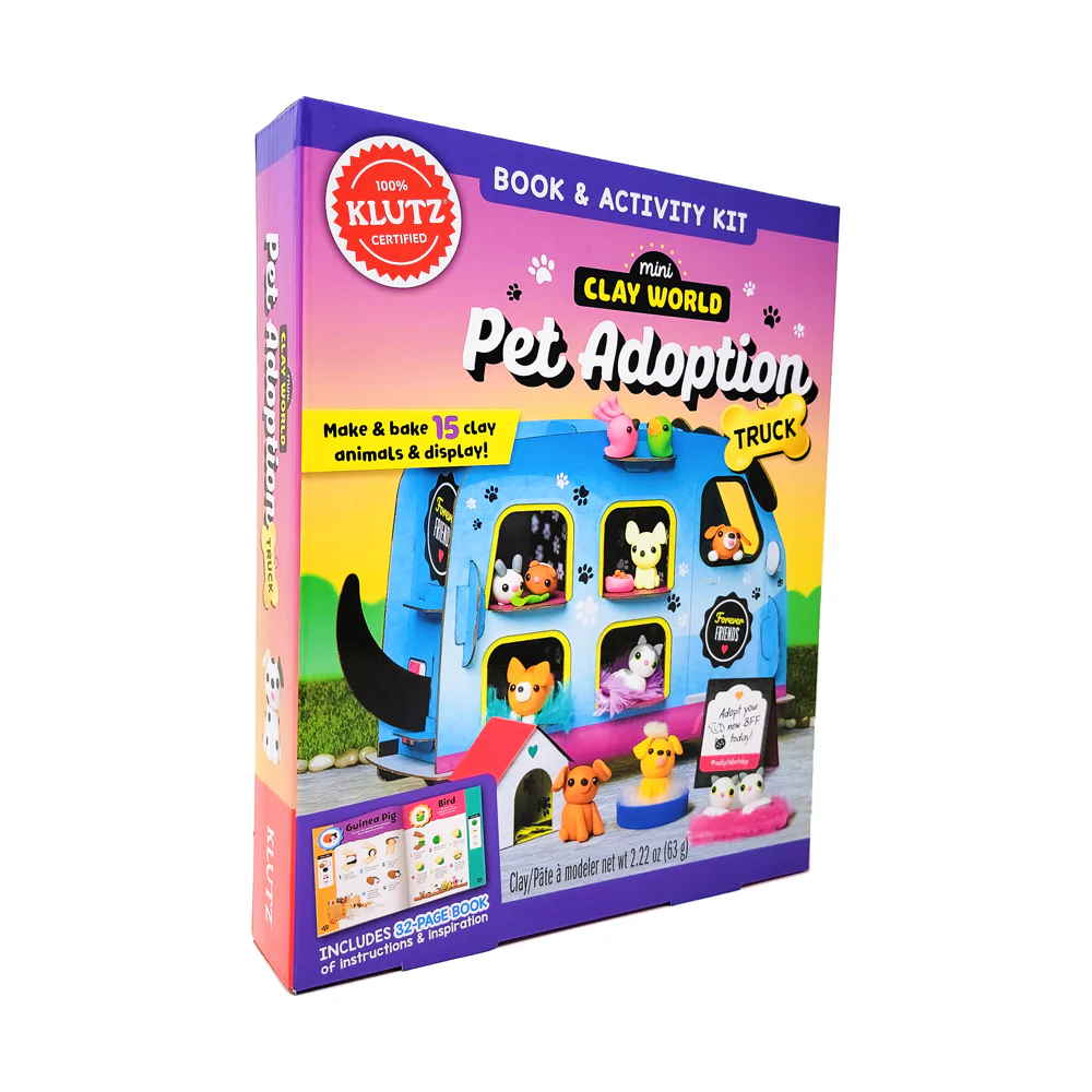 Klutz Mini Clay World Pet Adoption Truck Craft Kit - Image 2