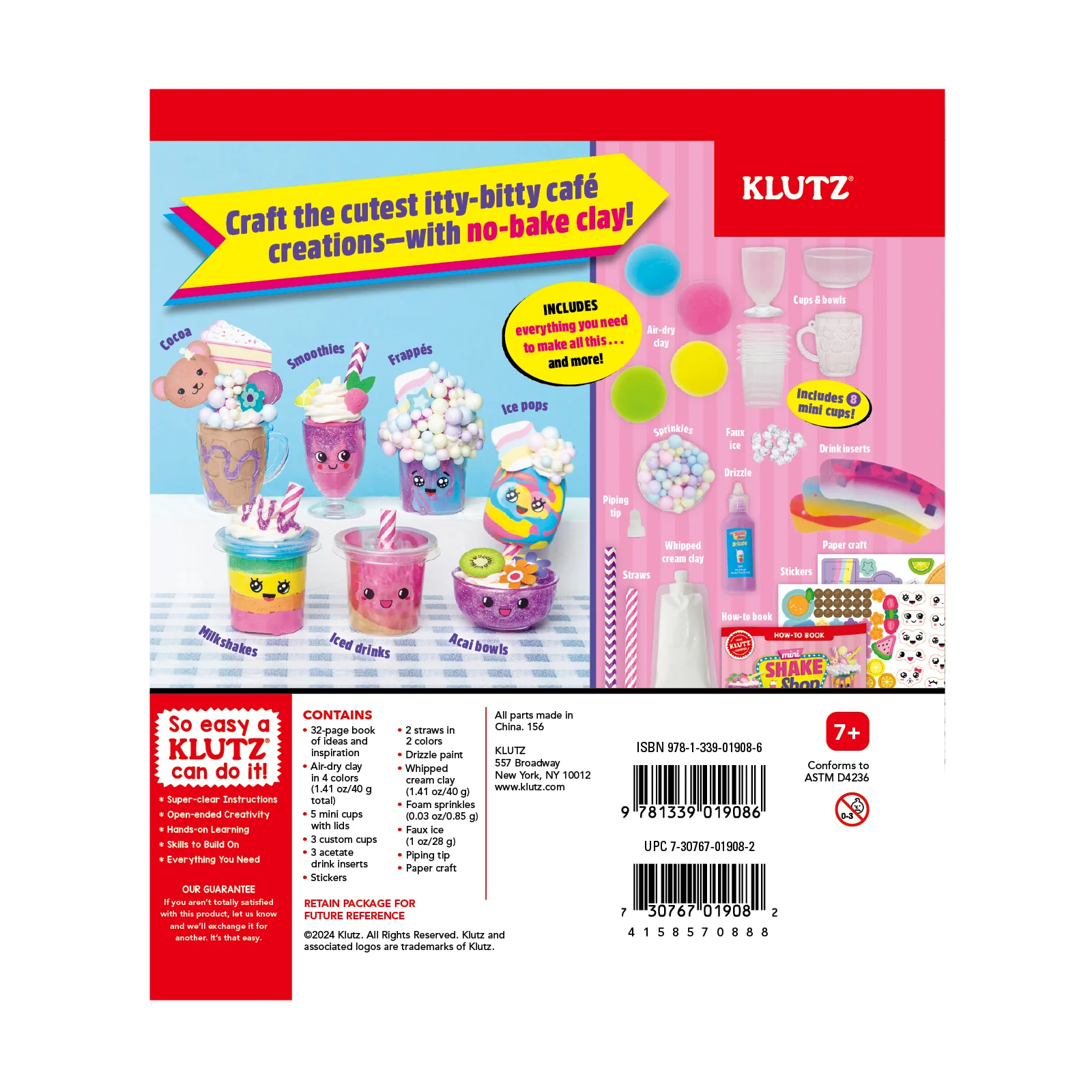 Mini Shake Shop Creative Clay Craft Kit - Play & Mold Delights - Image 2
