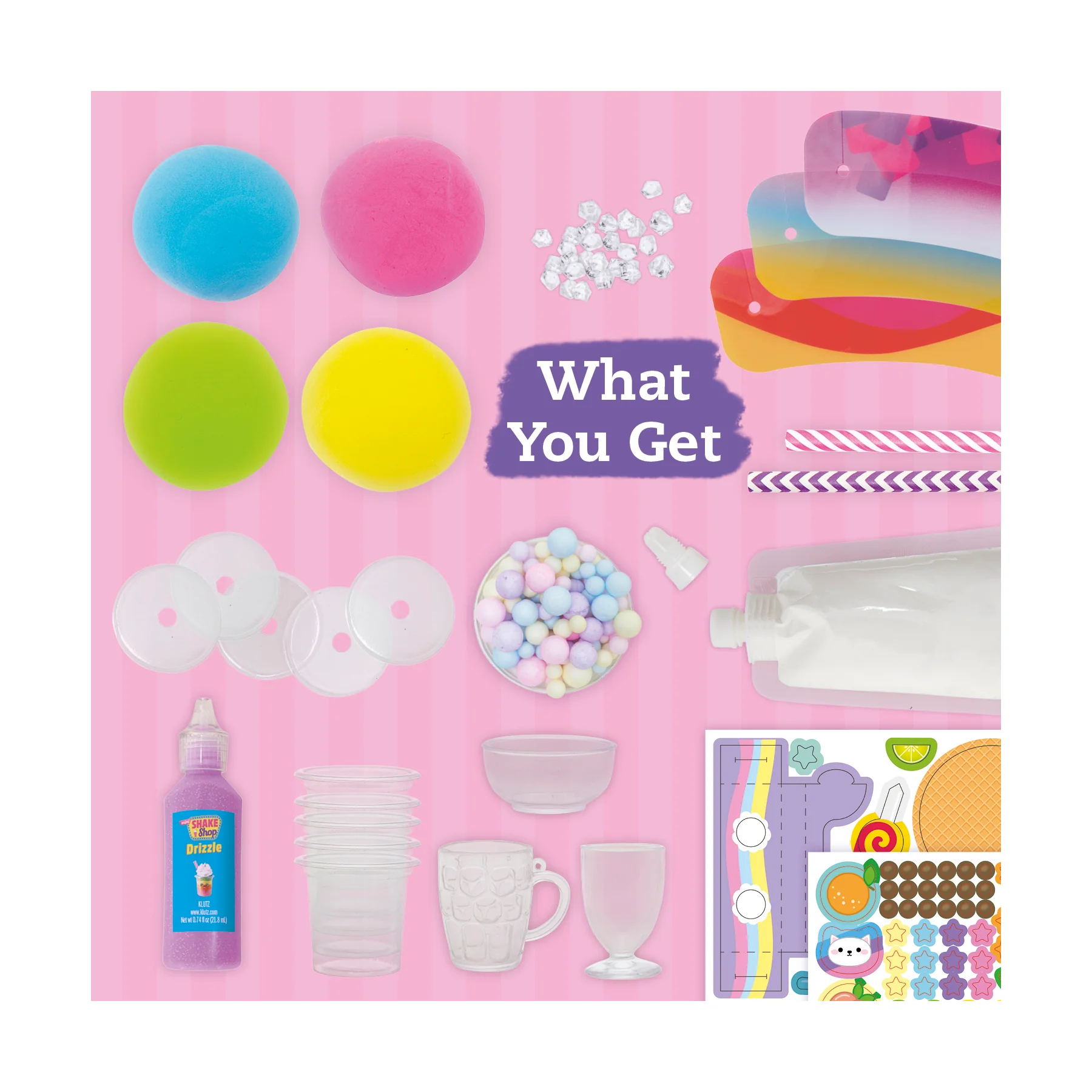 Mini Shake Shop Creative Clay Craft Kit - Play & Mold Delights - Image 3