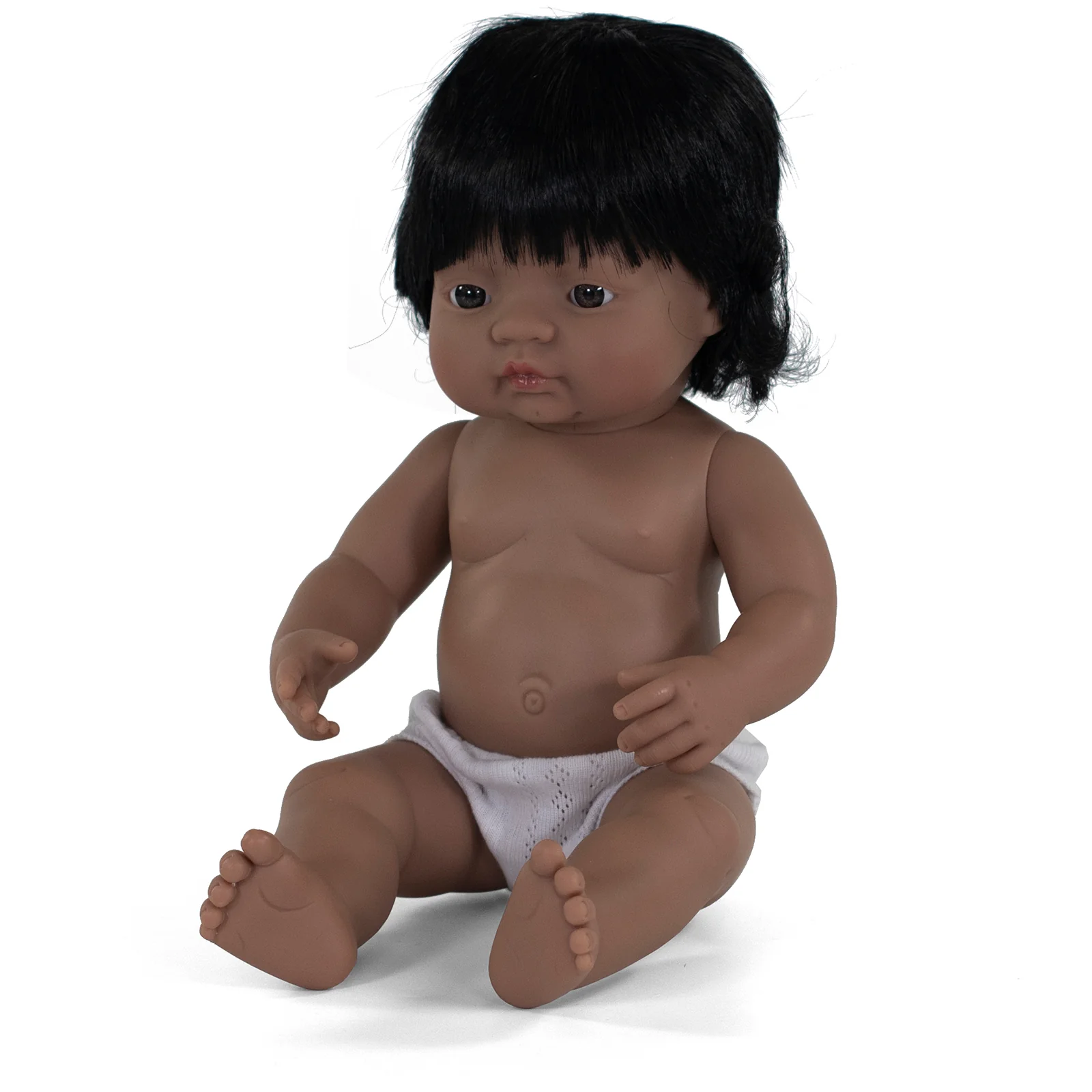 Miniland Playful Pal 15 inch - Brunette with Ponytail - Image 2