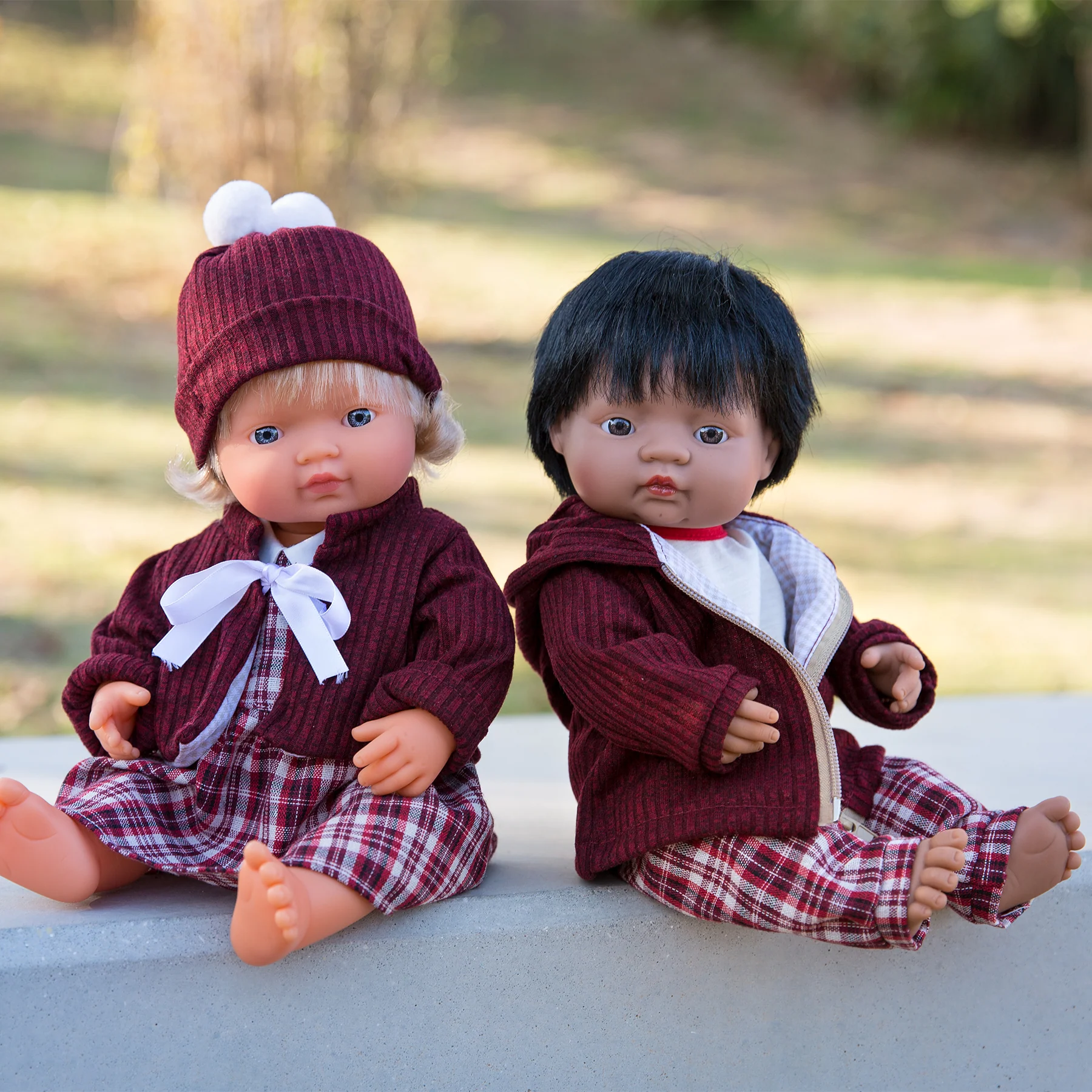 Miniland Cold Weather Trousers Set for 15" Dolls - Image 2