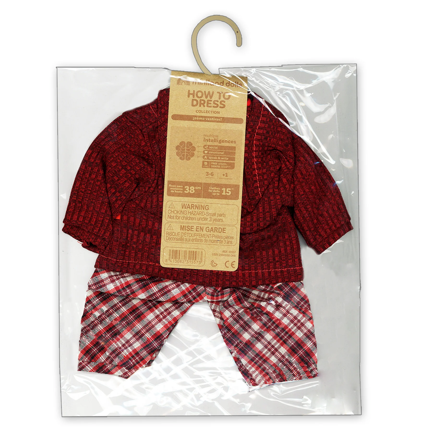Miniland Cold Weather Trousers Set for 15" Dolls - Image 4