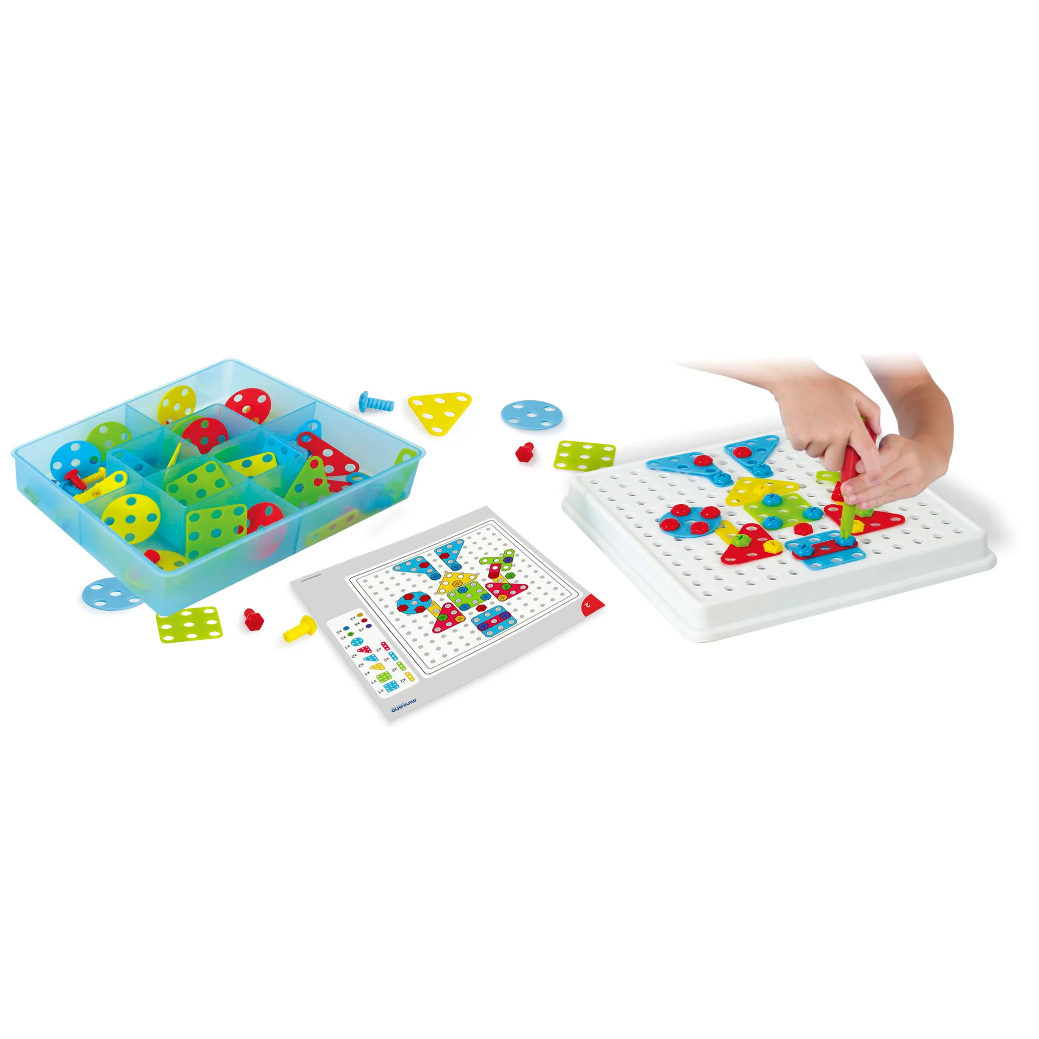 Miniland Mosaic Art Set - Creative Building for Kids - 180 Pieces - Image 12