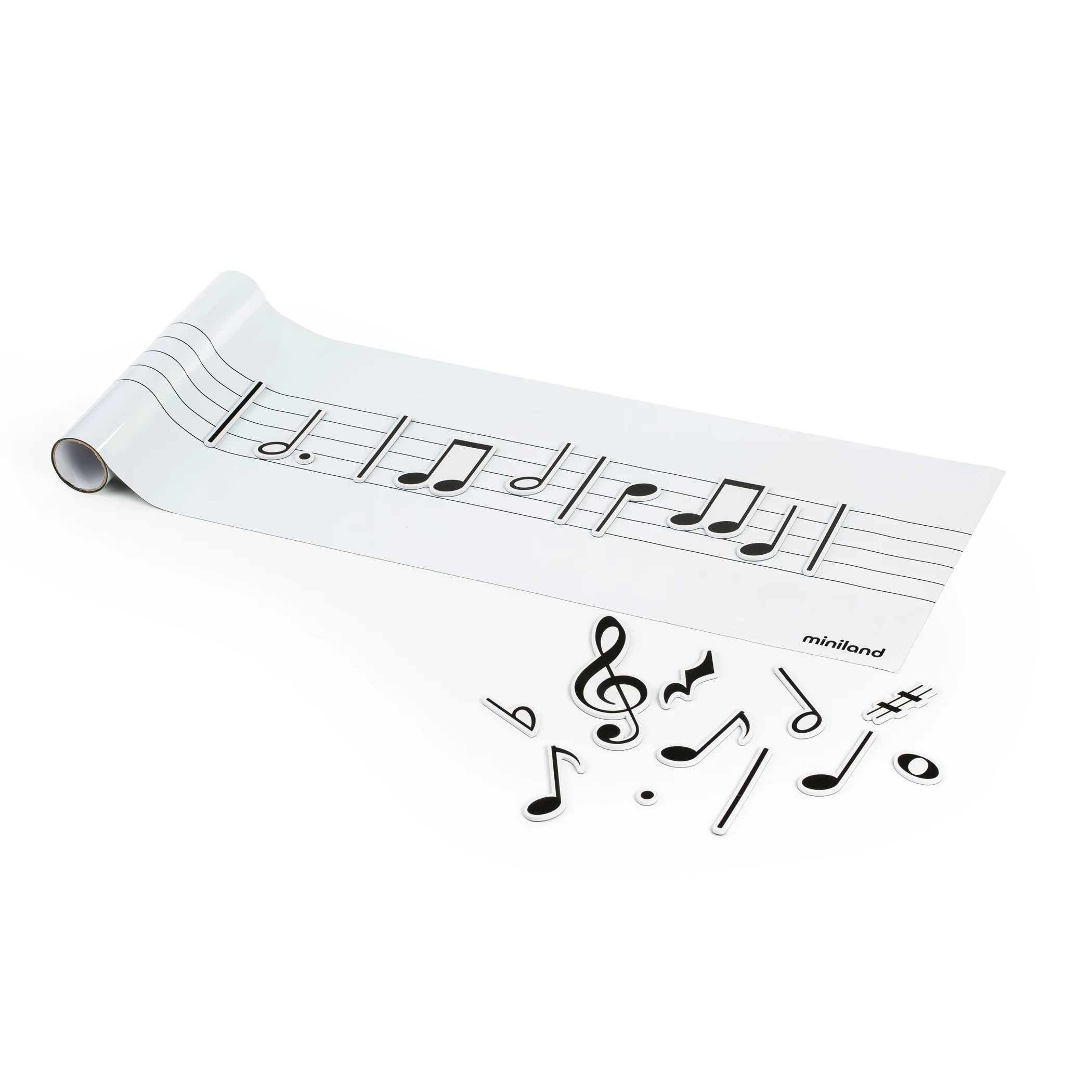 Miniland Removable Pentagram Board & Notes - Musical Creativity On-the-Go - Image 2