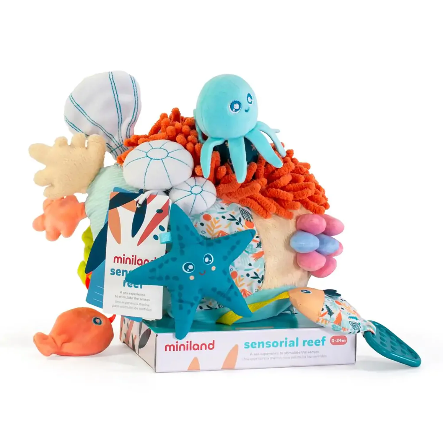 Miniland Sensorial Reef – Baby’s Interactive Sensory Center - Image 2