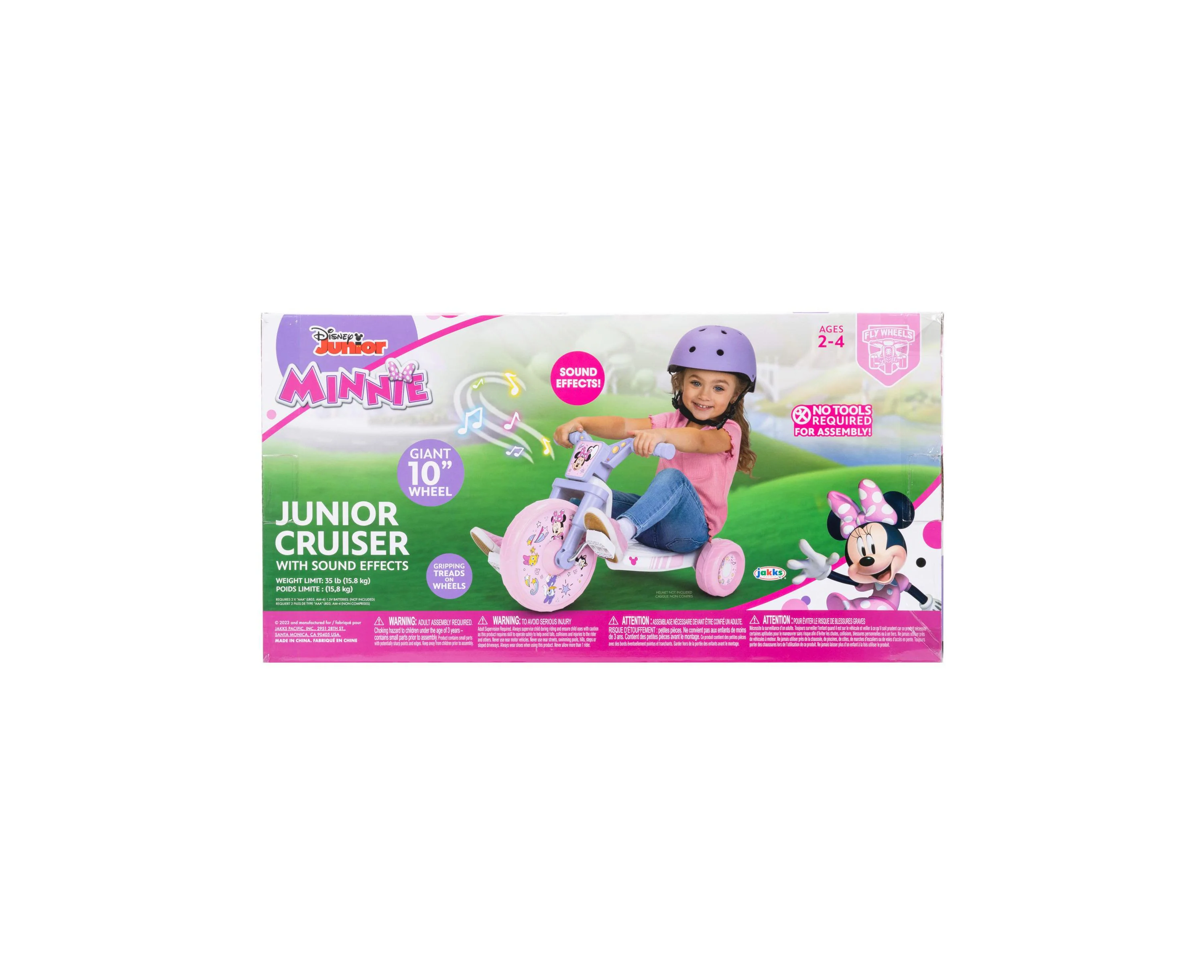 Minnie Mouse 10" Fly Wheels Cruiser - Toddler Trike - Image 5