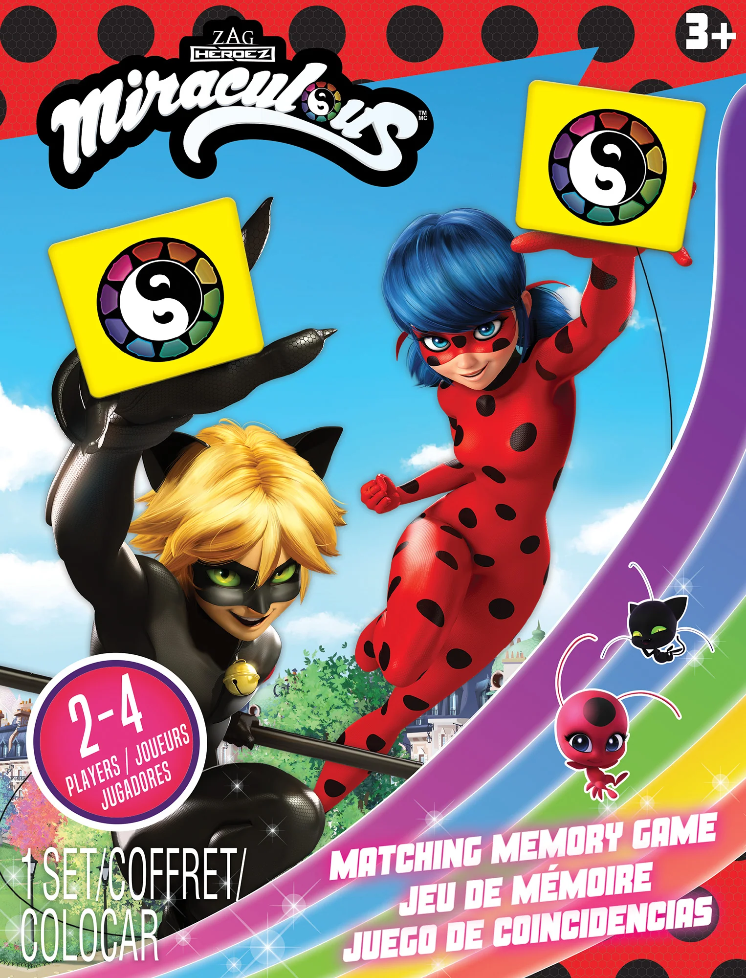 Miraculous Heroez Memory Match Card Game - Image 3
