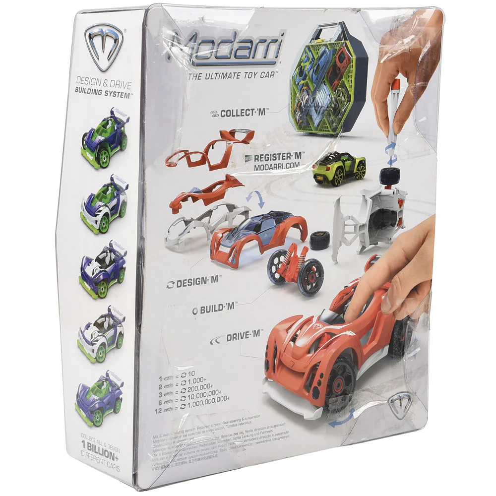 Modarri C1 Concept Car Deluxe DIY Toy - Build & Drive Experience for Kids 6+ - Image 3