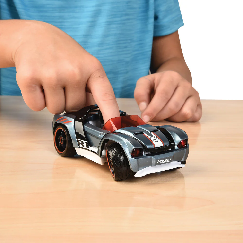 Modarri R1 Roadster Deluxe DIY Toy Car Kit - Interactive Building Fun for Kids 6+ - Image 6