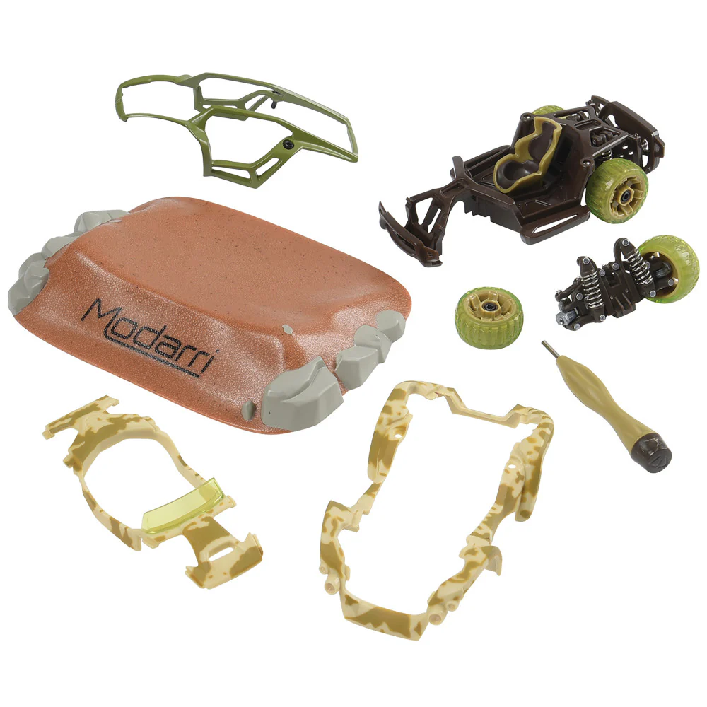 Modarri X1 Desert Camouflage Customizable Toy Car - DIY Design for Kids 6+ - Image 2