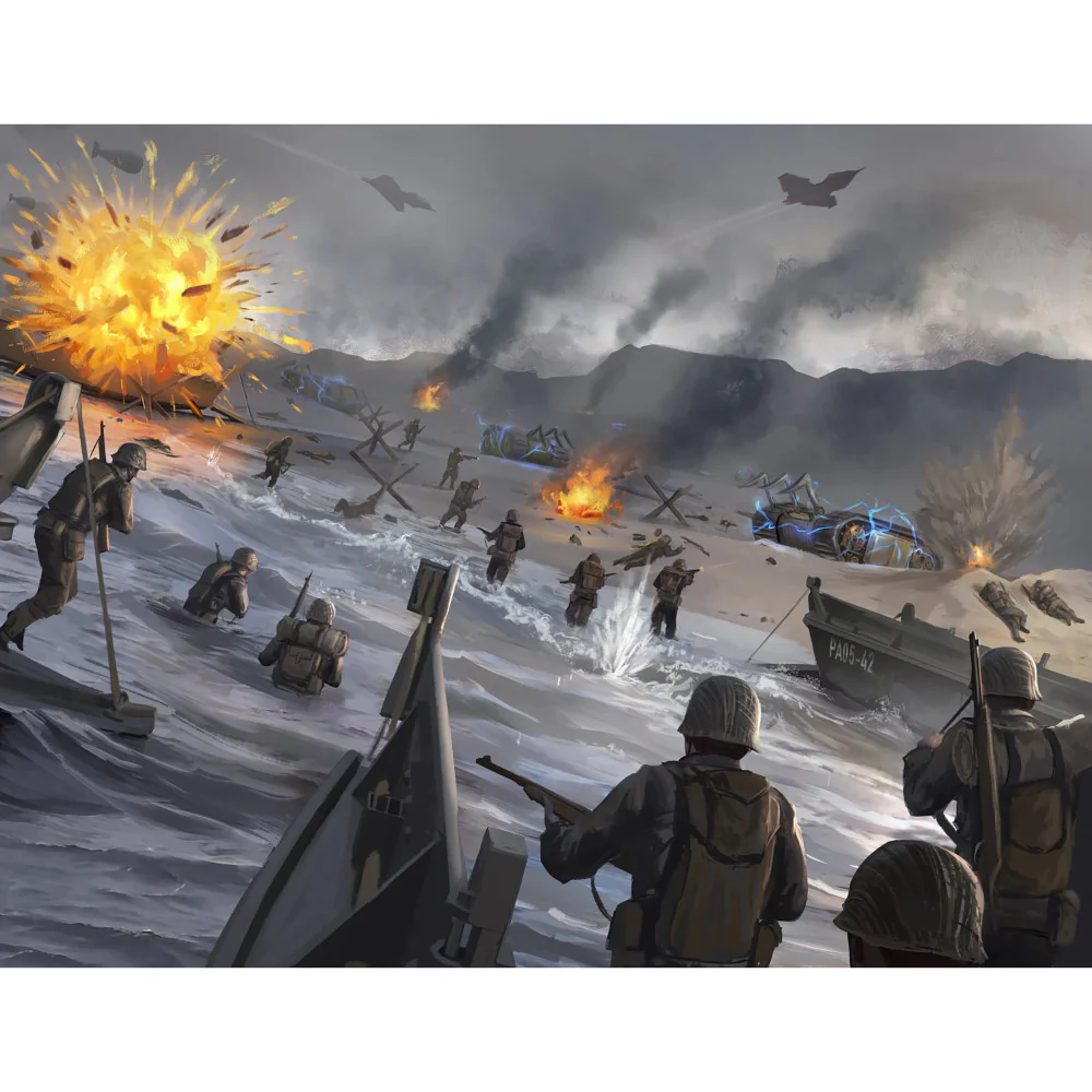 Modiphius Entertainment Achtung! Cthulhu 2d20 - D-Day: The Darkest Day RPG Adventure - Image 8