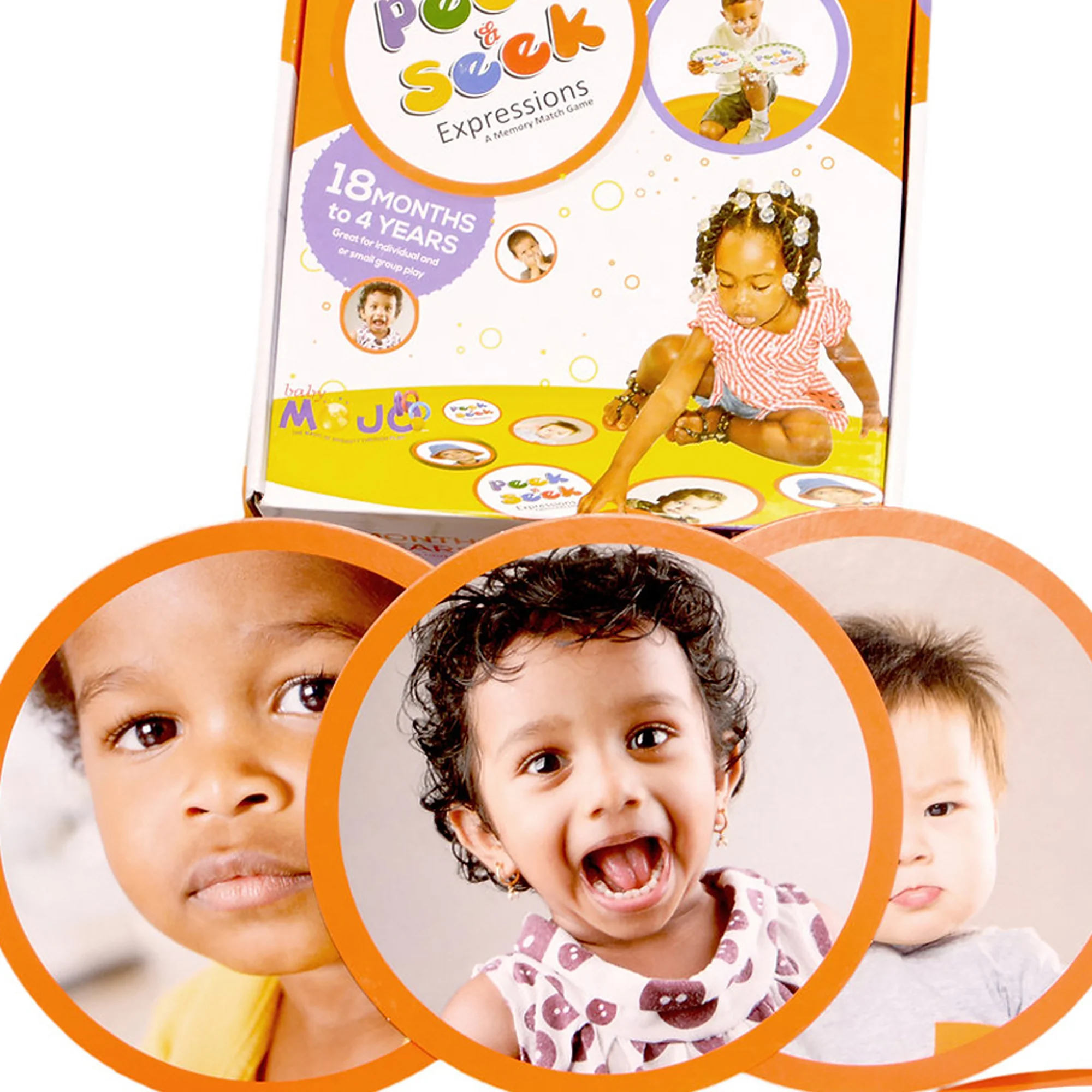 MOJO Seek and Peek Expression Match-Up Game - Emotional Development Tool - Image 3