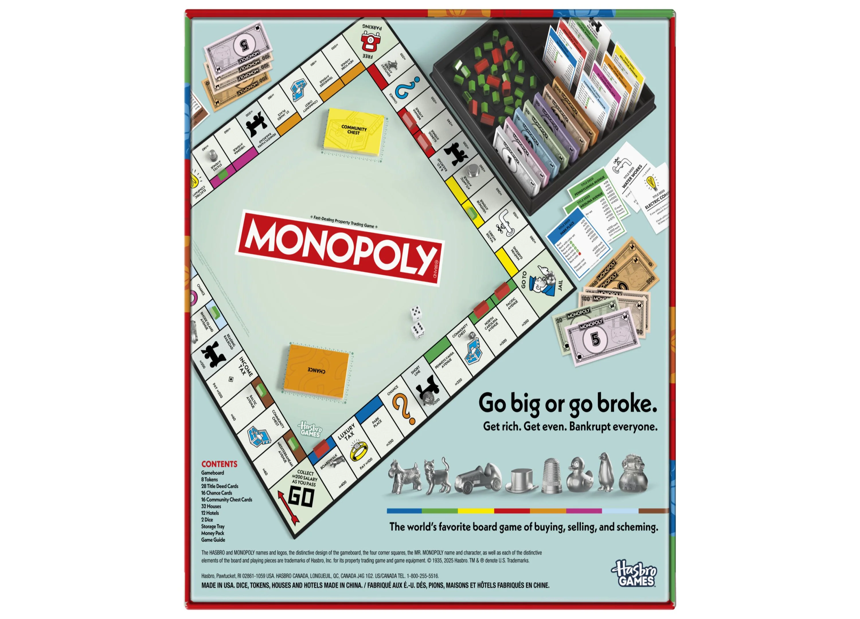 Monopoly Classic Edition Fun Family Board Game - Image 5