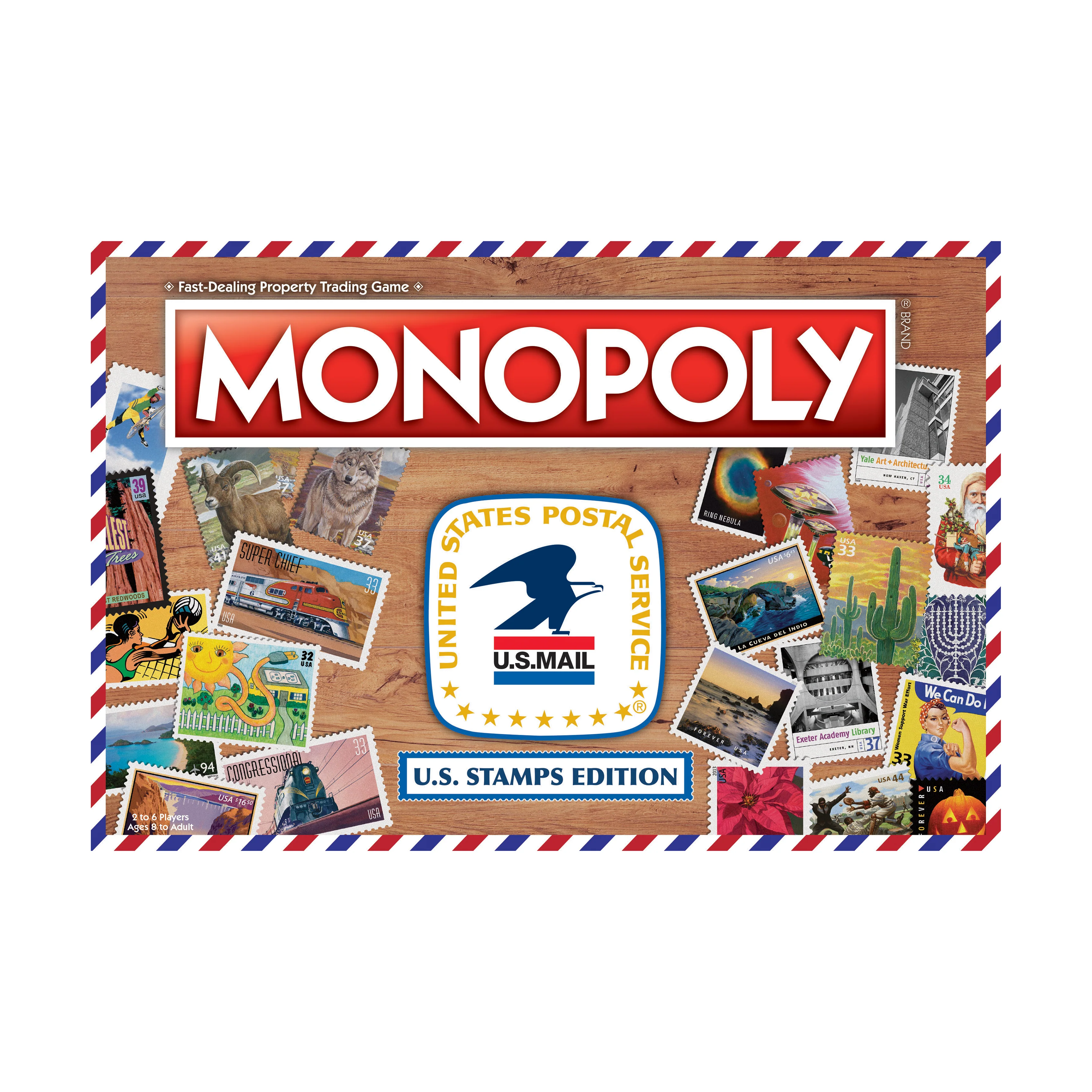 Monopoly U.S. Stamps Edition Collectible Board Game - Image 2