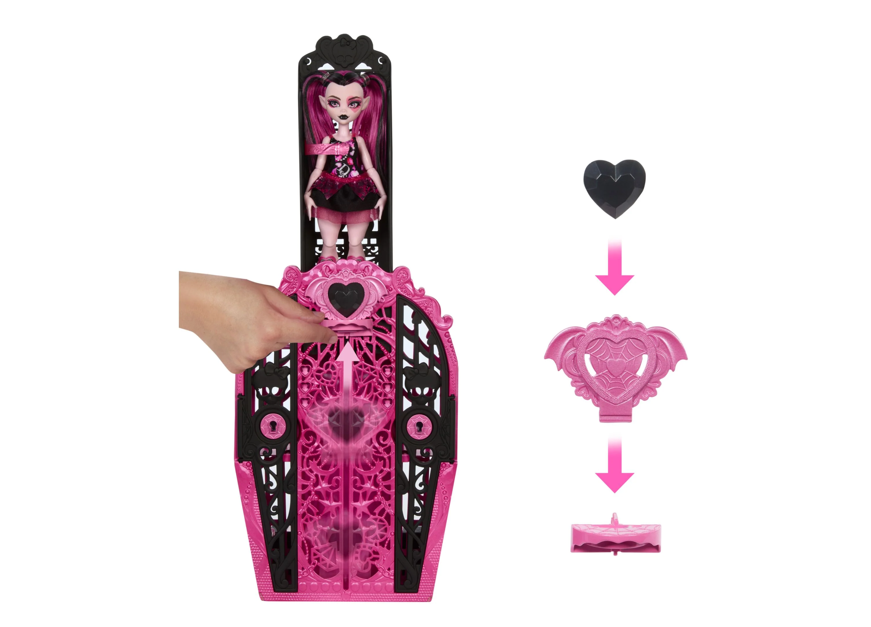 Monster High Skulltimate Secrets - Draculaura Playset - Image 3