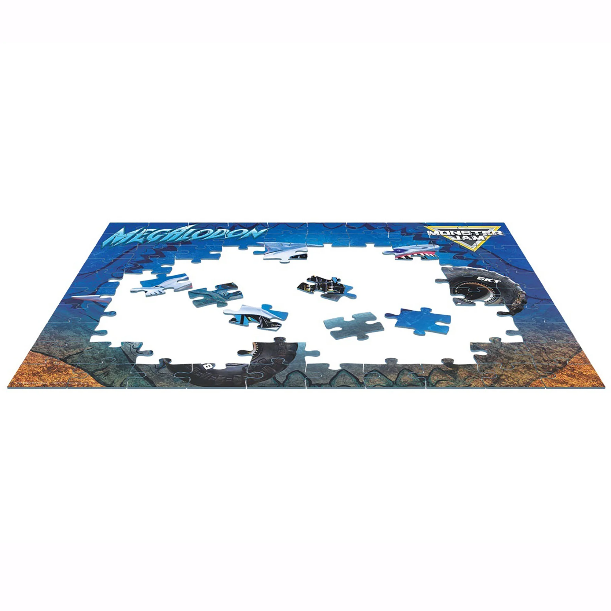 Monster Jam Megalodon 100pc Jigsaw Puzzle & Lunch Box Set - Image 3