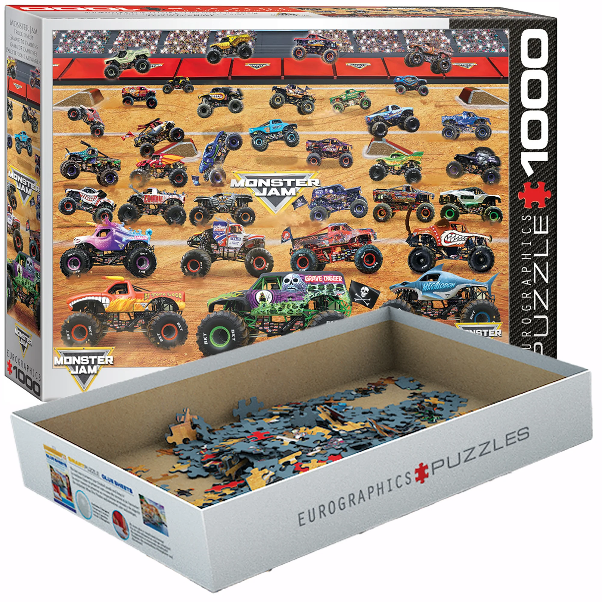 Monster Jam Extreme Showdown Jigsaw Puzzle - 1000 pc - Image 5