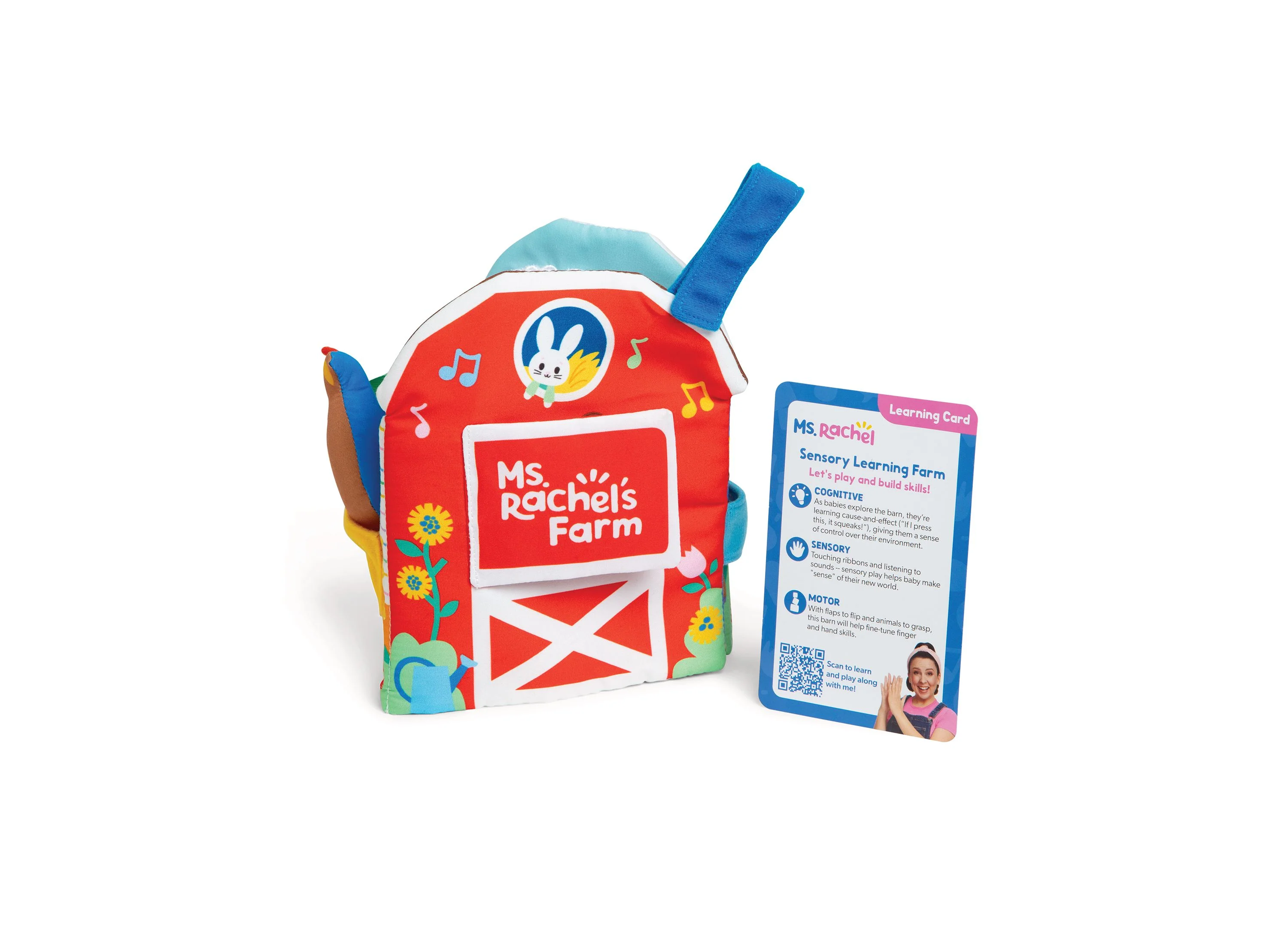 Ms. Rachel Official Sensory Learning Farm Interactive Playset - Image 5