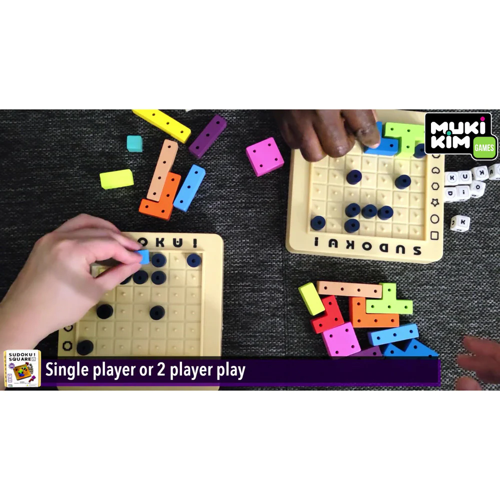 MukikiM Sudoku Square - Dynamic Strategy Puzzle Game, Ages 8+ - Image 7