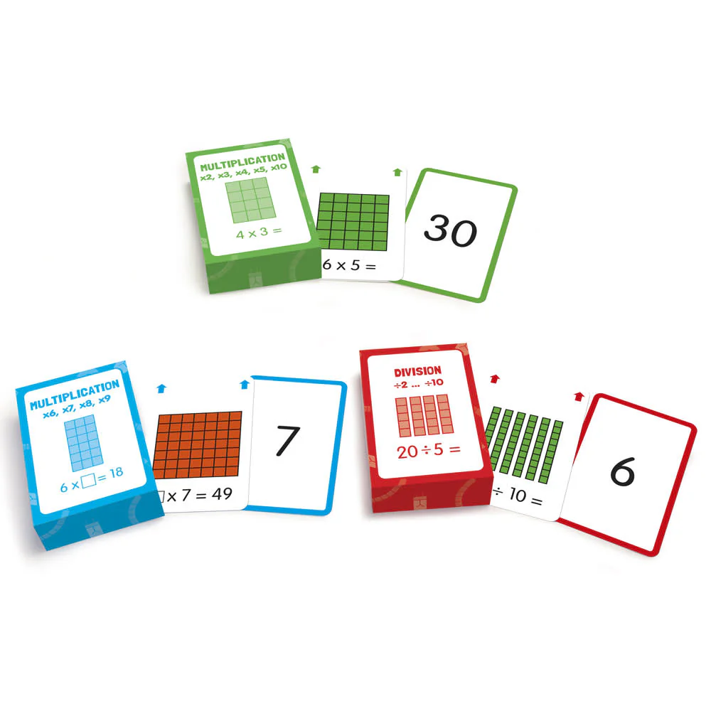 Junior Learning Multiplication Flashcards Set - Educational Math Game for Ages 5-6 - Image 3