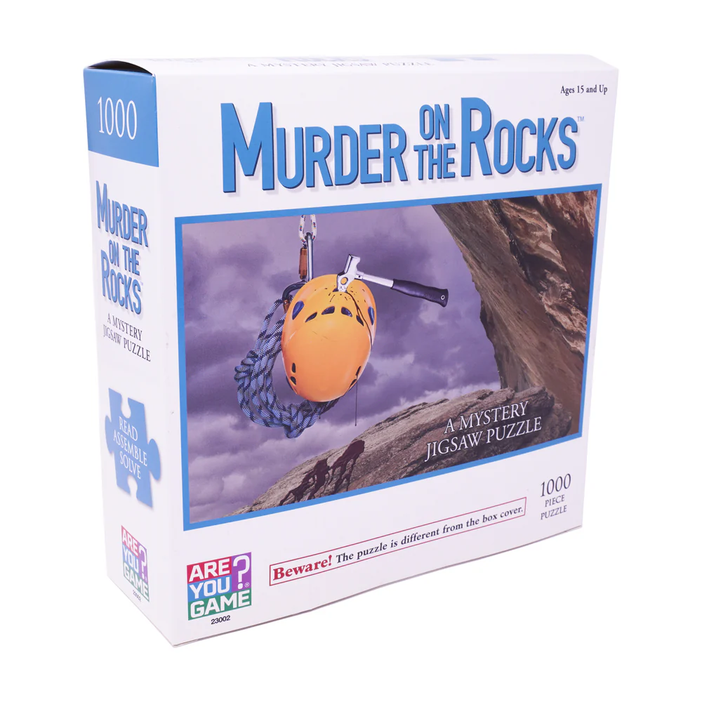 Murder on the Rocks 1000-Piece Mystery Jigsaw Puzzle - Image 2