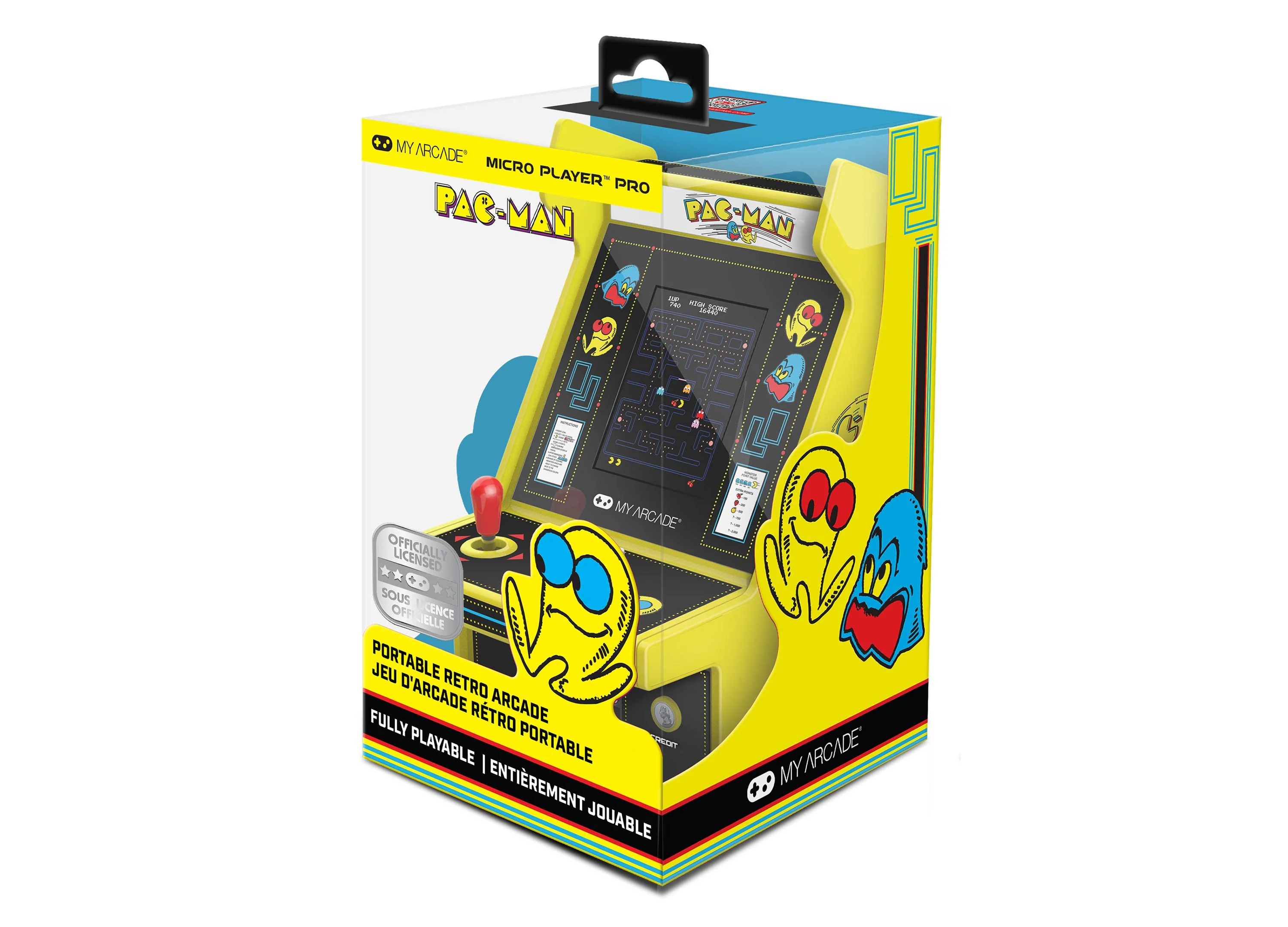 My Arcade Micro Player Pro 6.75-Inch Pac-Man Portable Retro Arcade Game - Image 3