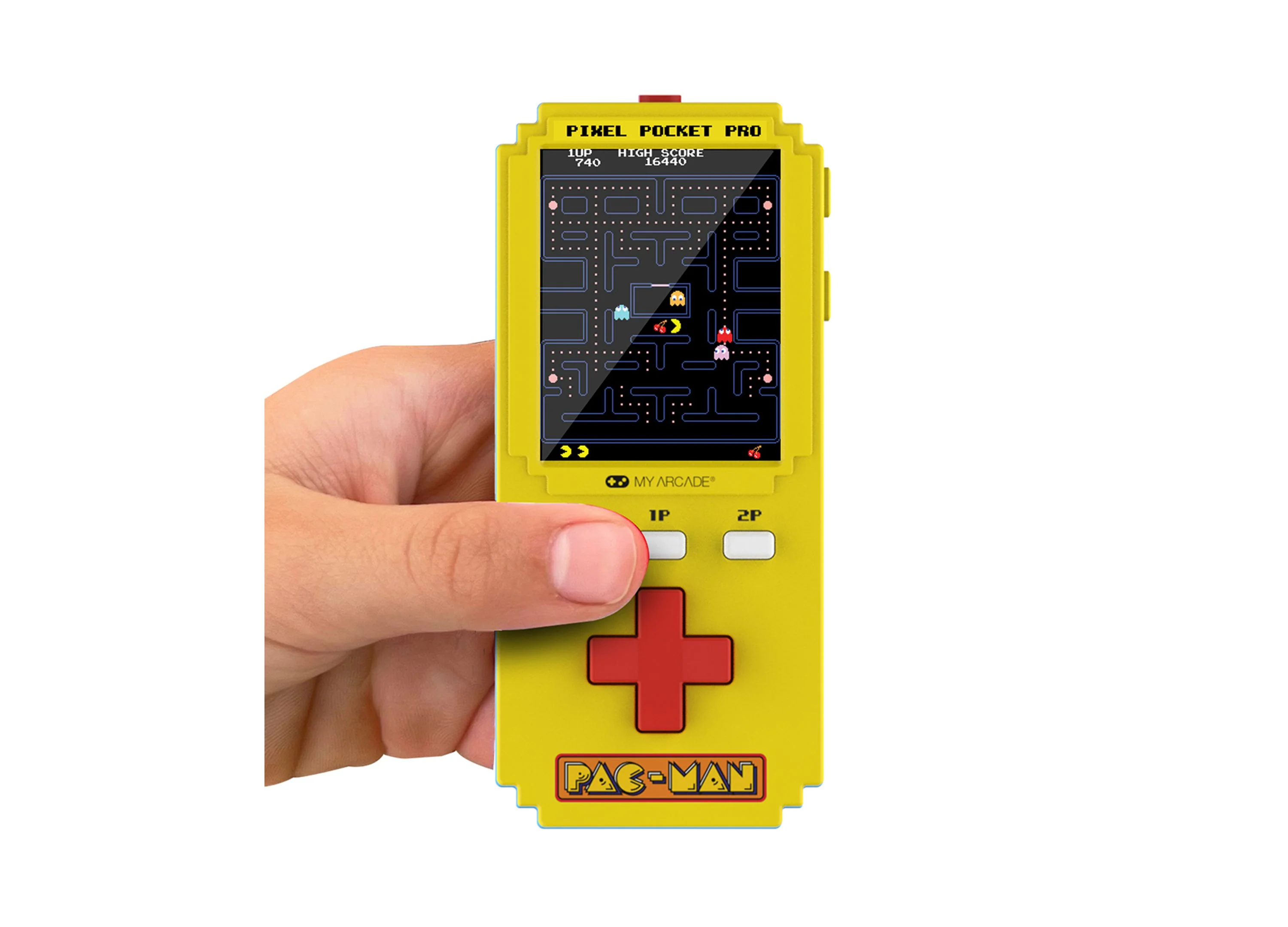 My Arcade Pac-Man Pixel Portable Pocket Handheld Gaming System With 14 Classic Games - Image 4