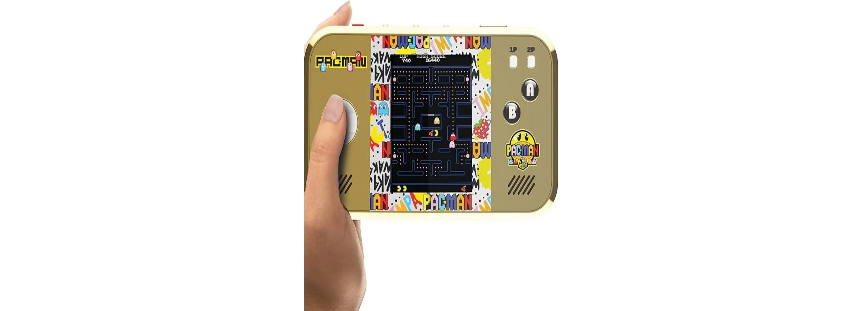 My Arcade Pac-Man Pocket Player Max Portable Gaming System With 5 Classic Games - Image 4