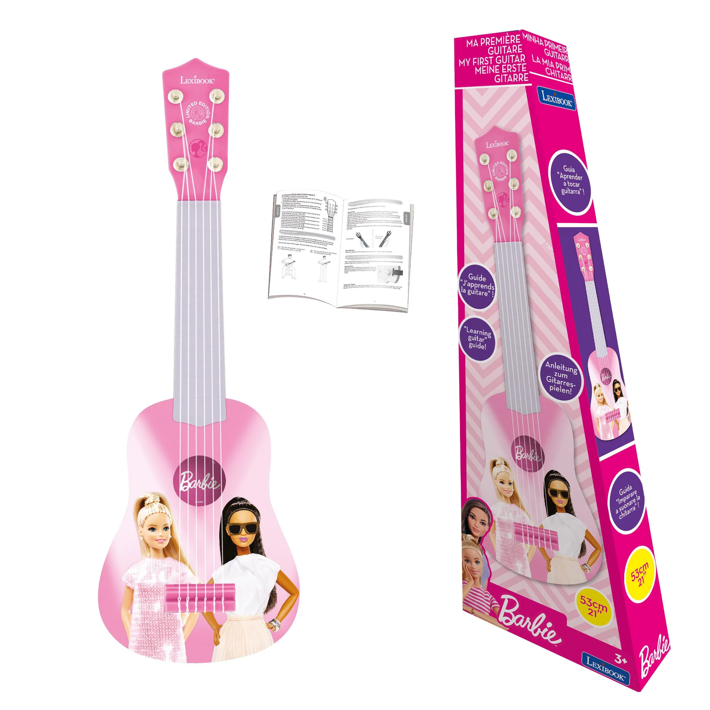 Barbie My First Guitar - 53 cm Musical Toy - Image 3