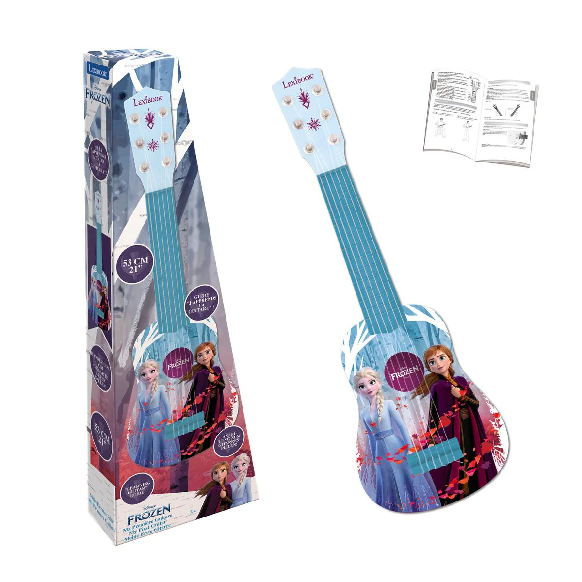 Disney My First Guitar Frozen Blue Purple - Image 5