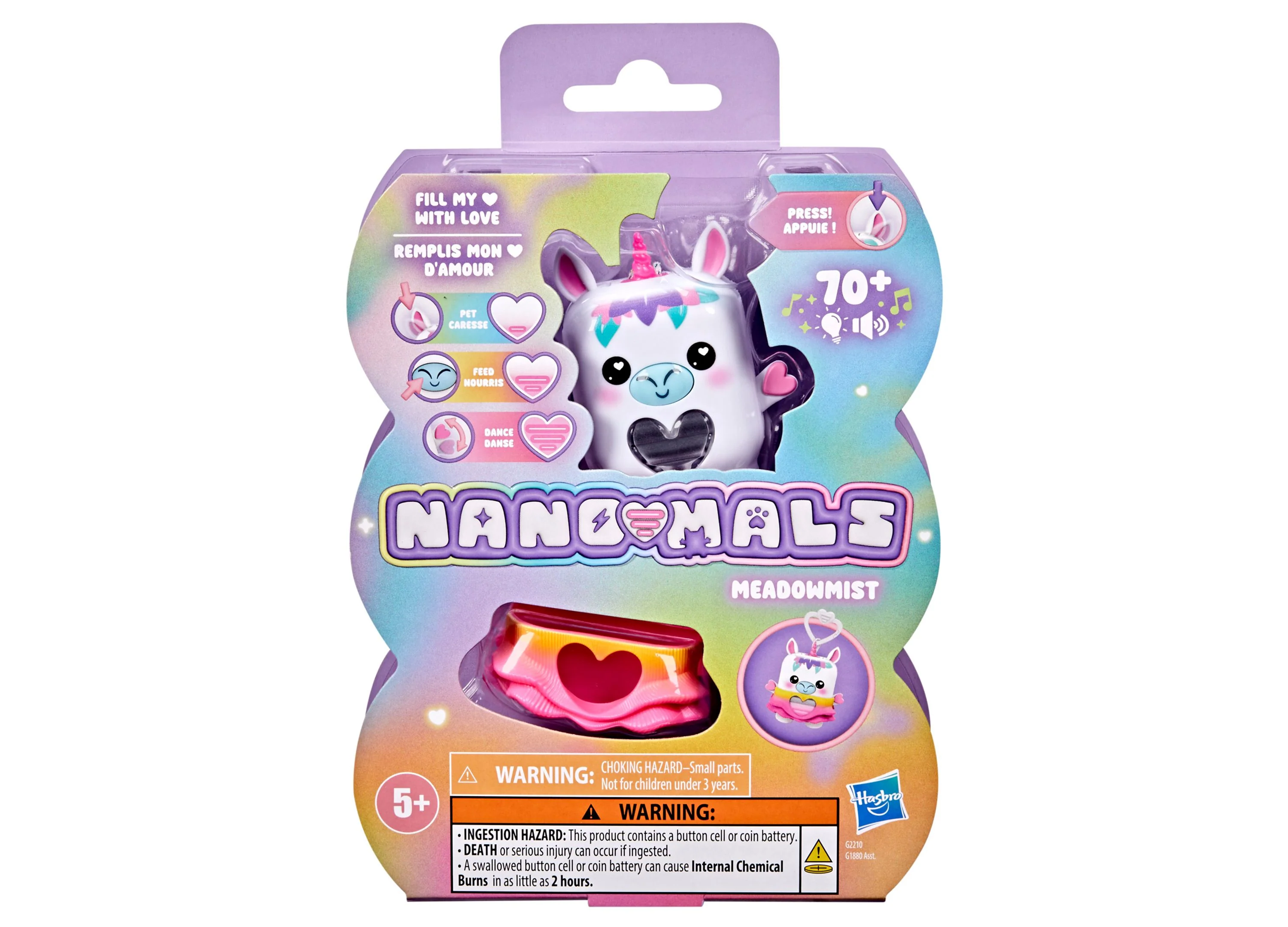 Nano-Mals Hasbro Meadowmist Unicorn Interactive Electronic Pet - Image 4