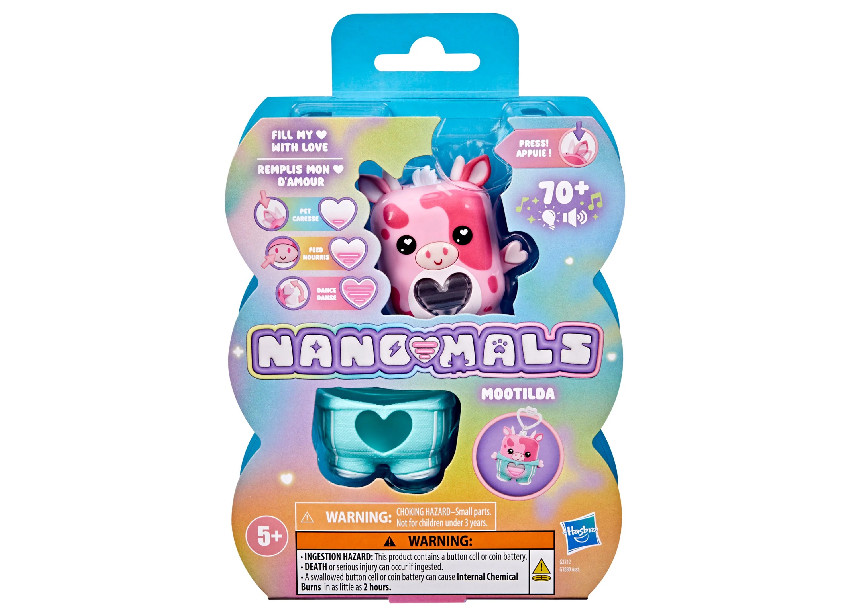 Nano-Mals Hasbro Mootilda The Pink Cow Interactive Electronic Pet Toy - Image 5