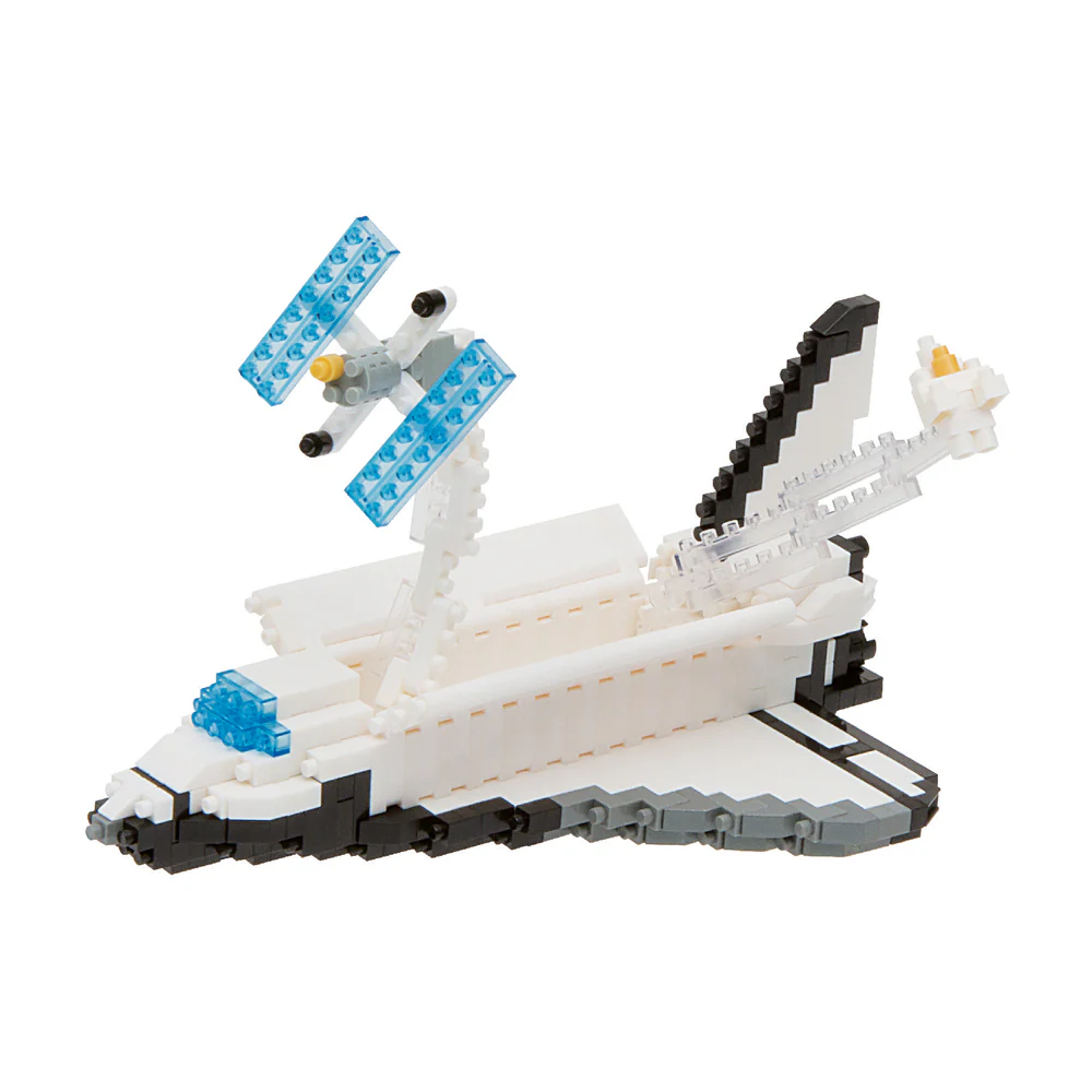 Nanoblock Space Shuttle Deluxe Edition - 1600 Piece Building Set - Image 3