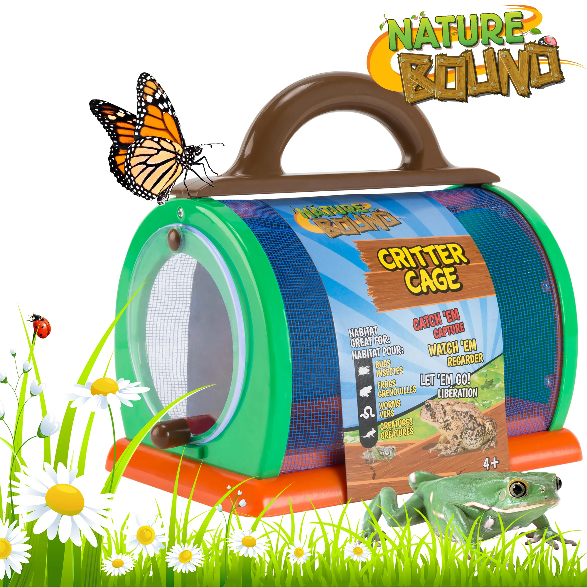 Nature Bound Critter Cage Bug Catcher & Habitat Kit for Kids 4+ - Image 4