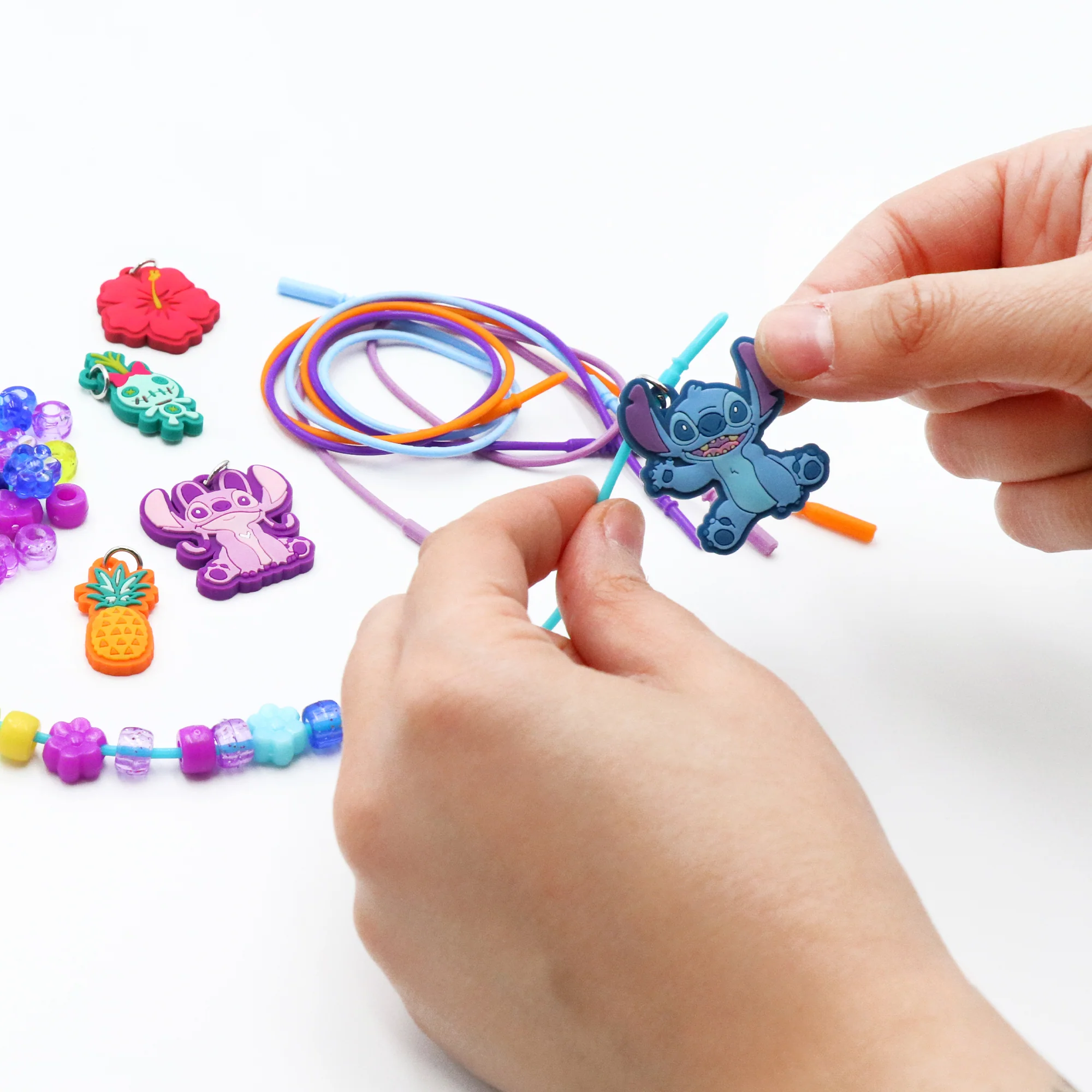 Disney Stitch DIY Necklace Activity Set - Create Your Own Jewelry - Image 3