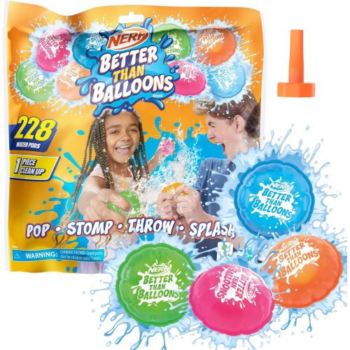 Nerf Better Than Balloons Splash-tastic Water Play Pods