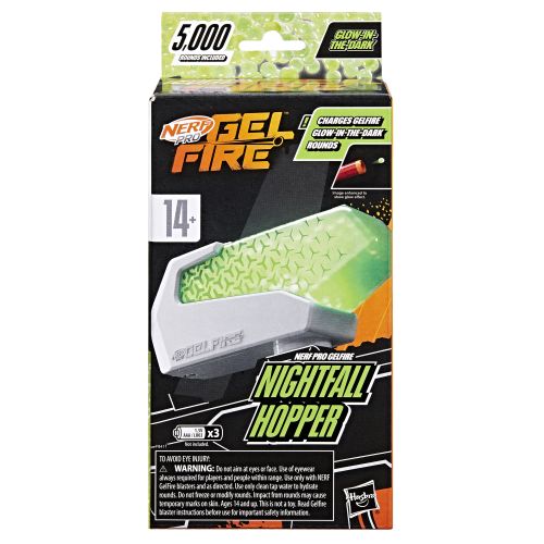 Nerf Gelfire Nightfall Hopper with Glow-in-the-Dark Tracer Rounds - Image 2
