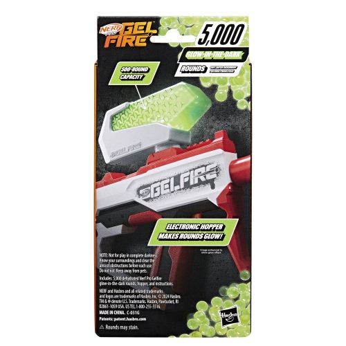 Nerf Gelfire Nightfall Hopper with Glow-in-the-Dark Tracer Rounds - Image 3
