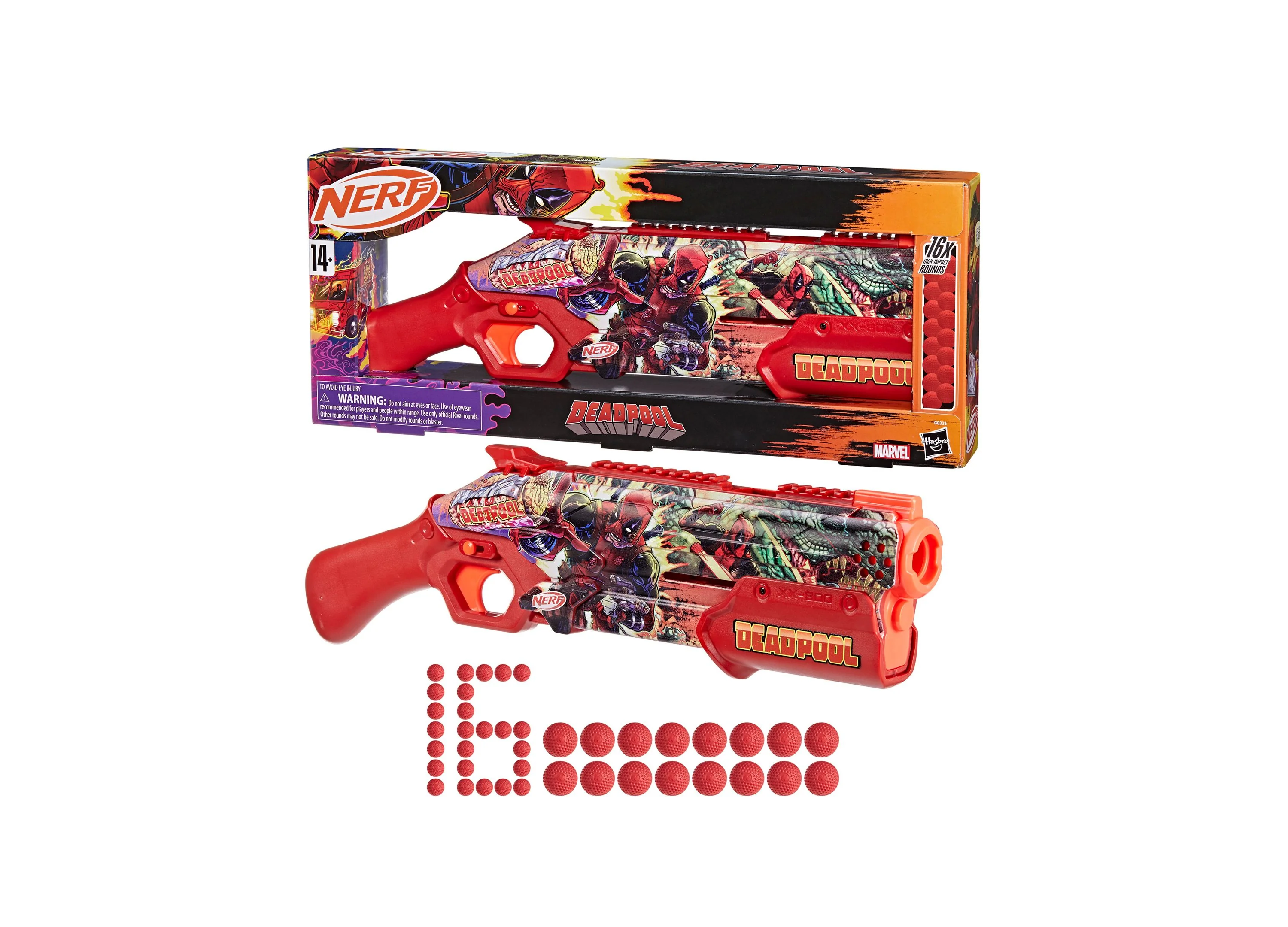 Nerf Rival Deadpool Edition High-Performance 8-Round Blaster - Image 2