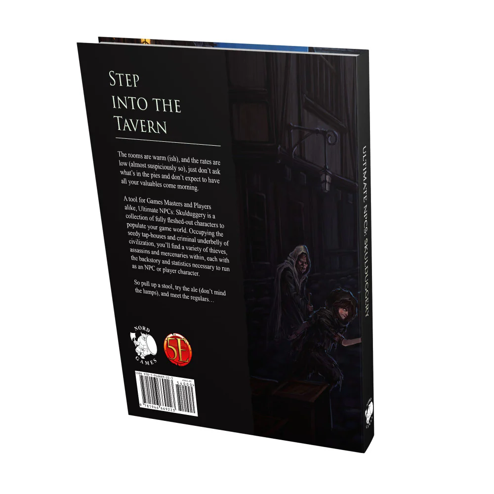 Ultimate NPCs: Skulduggery - 5E & Pathfinder RPG Hardcover Supplement - Image 2