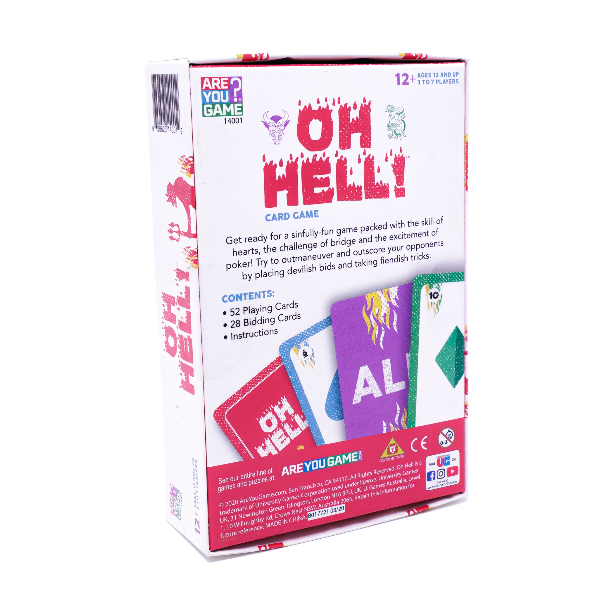 Oh Hell Vintage Card Game: Strategy and Luck Deck Game - Image 3
