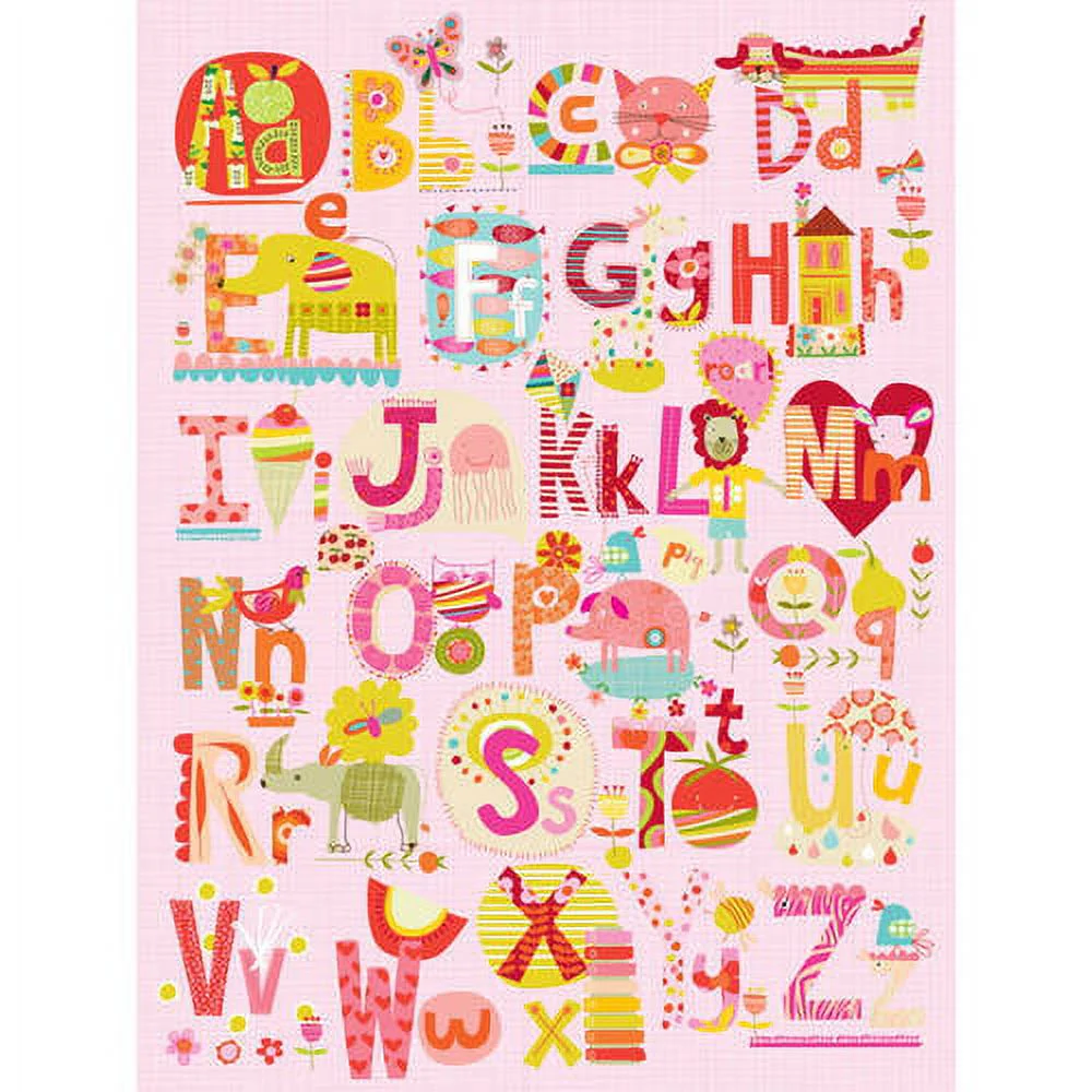 Carolyn Gavin Oopsy Daisys Fruits, Flowers & Furries Canvas Wall Art
