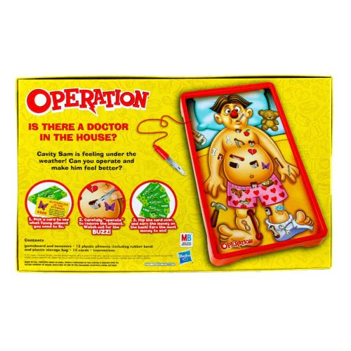 Hasbro Operation Skill Game - Classic Edition - Image 2