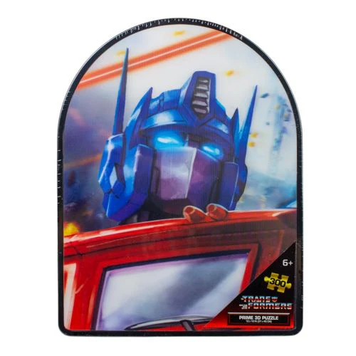 Optimus Prime 500pc Jigsaw Puzzle in Collectible Tin