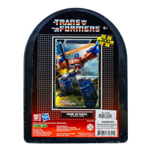 Optimus Prime 500pc Jigsaw Puzzle in Collectible Tin - Image 2